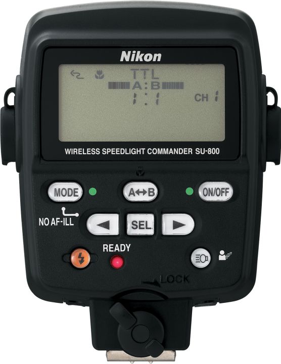 Nikon SU-800 Trådløs Flash LCD-Panel